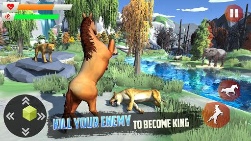 Horse Survival Family Simulator - Gameplay image of android game