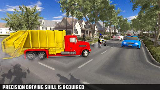 Garbage Truck Simulator: Trash Truck Games ۲۰۲۱ - عکس بازی موبایلی اندروید