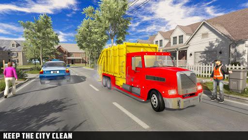 Garbage Truck Simulator: Trash Truck Games ۲۰۲۱ - عکس بازی موبایلی اندروید