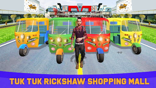 Tuk Tuk Rickshaw Shopping Mall Driving Games ۲۰۲۰ - عکس برنامه موبایلی اندروید