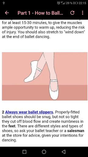Ballet Dance - Image screenshot of android app