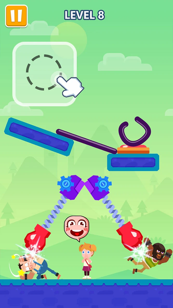 Brain Storm-Draw a Ball - Gameplay image of android game