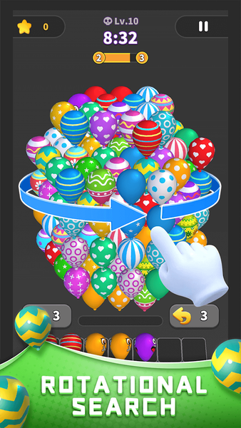 Balloon Master 3D:Triple Match - عکس بازی موبایلی اندروید