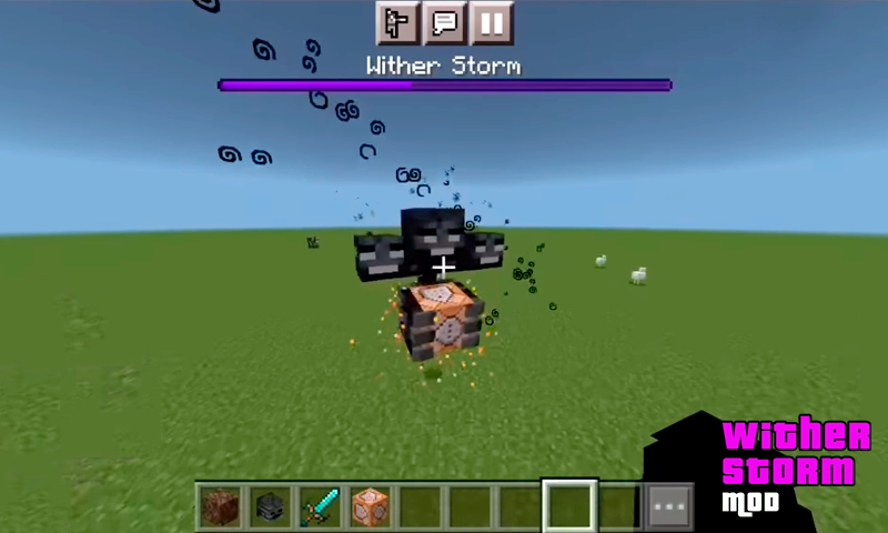 Wither Storm Minecraft PE Mod - Image screenshot of android app
