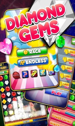 Diamond Gems - Gameplay image of android game