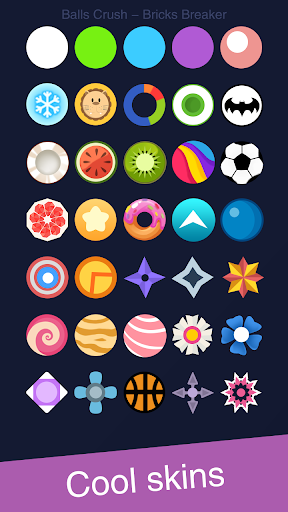 Balls Crush - Bricks Breaker - Gameplay image of android game