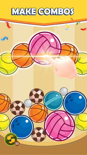 Balls Merge 2048 - عکس بازی موبایلی اندروید