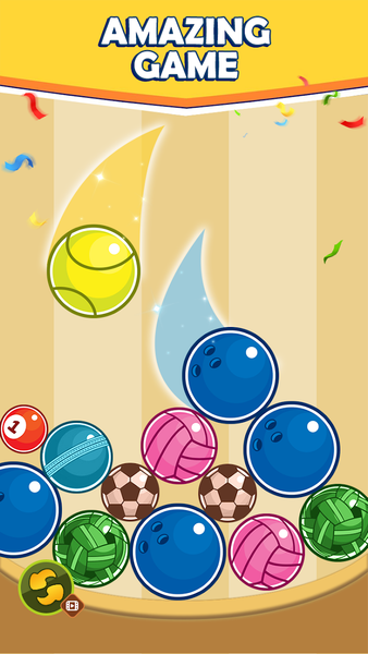 Balls Merge 2048 - عکس بازی موبایلی اندروید