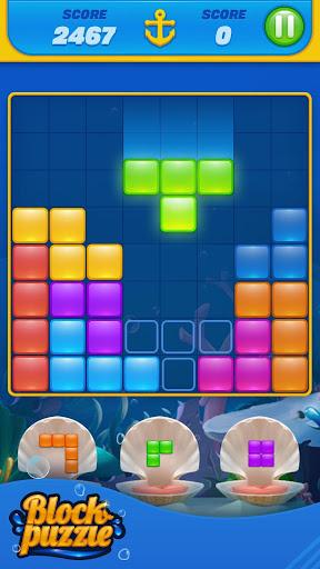 Ocean Block Puzzle - Gameplay image of android game
