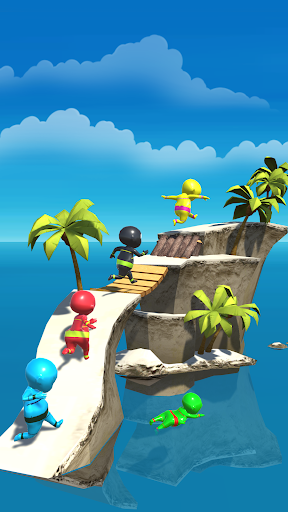 Crowd Race 3d: Game Run 3D - Gameplay image of android game