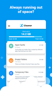 X Cleaner - Sweeper & Cleanup - عکس برنامه موبایلی اندروید