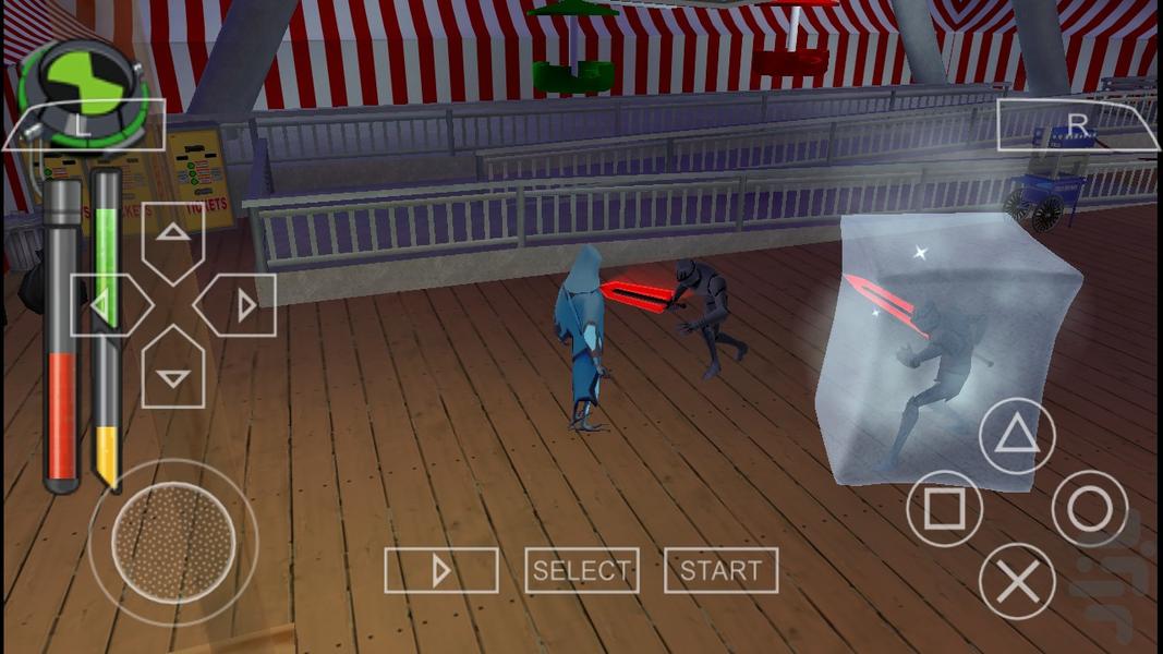 بن تن نیروی بیگانه - عکس بازی موبایلی اندروید