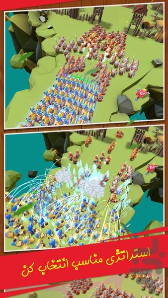 نبرد پادشاهان - عکس بازی موبایلی اندروید