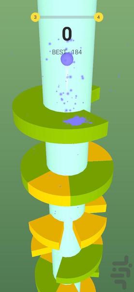 سقوط توپ - عکس بازی موبایلی اندروید