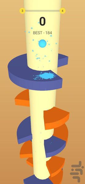 سقوط توپ - عکس بازی موبایلی اندروید