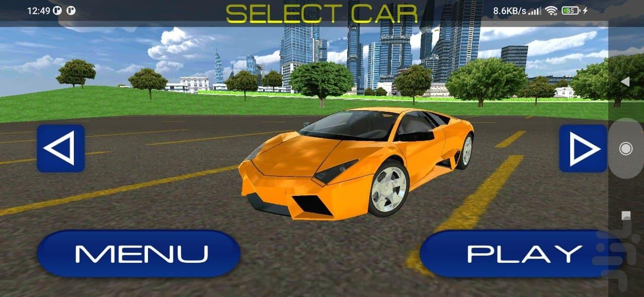 بازی ماشین - Gameplay image of android game