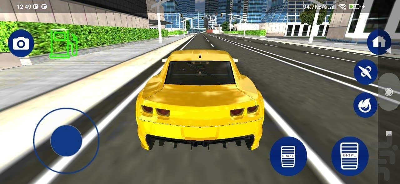 بازی ماشین - Gameplay image of android game