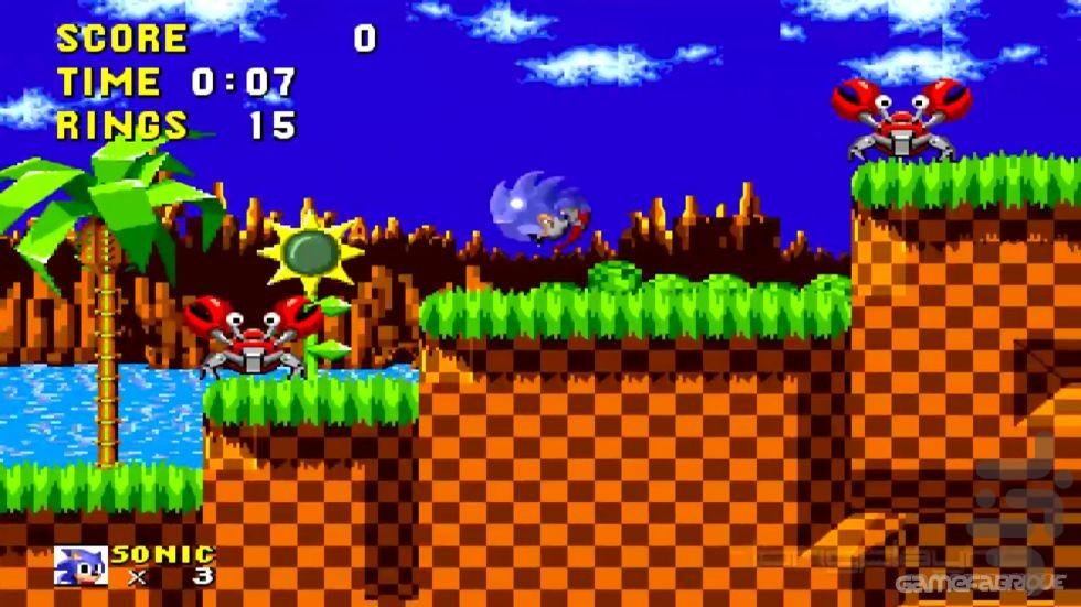 sonic - Gameplay image of android game