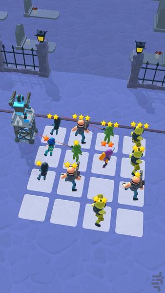 حمله زامبی ها - Gameplay image of android game