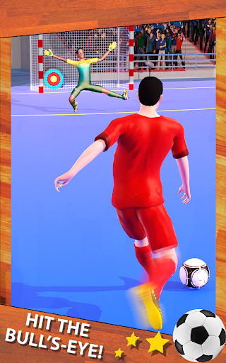 Shoot Goal - Indoor Soccer - Gameplay image of android game