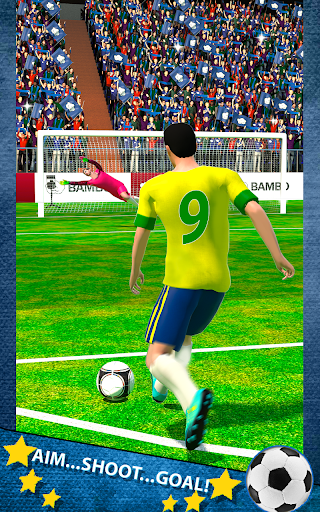 Shoot Goal - Championship 2024 - Gameplay image of android game