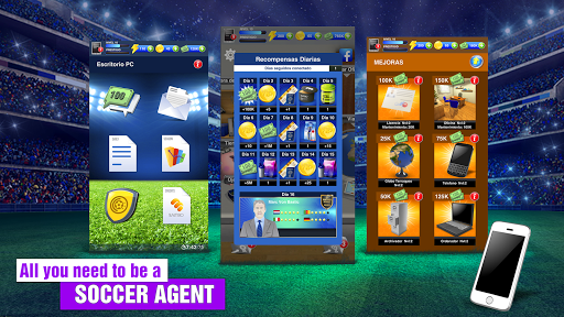 Soccer Agent - Mobile Football Manager 2019 - Gameplay image of android game