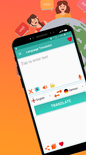 Language - Voice Translator - عکس برنامه موبایلی اندروید