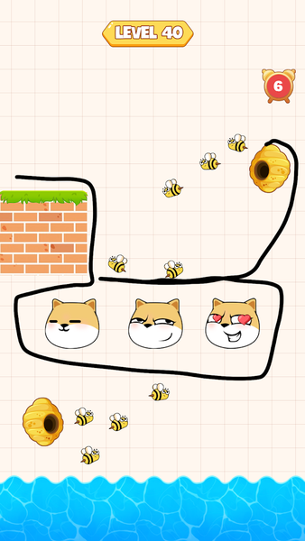 Save The Dog: Dog vs Bee - عکس بازی موبایلی اندروید