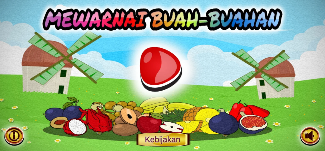 Mewarnai Buah Buahan - عکس بازی موبایلی اندروید