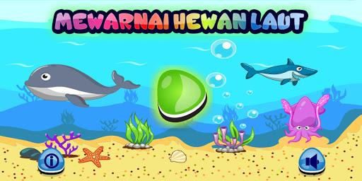 Mewarnai Hewan Laut - عکس برنامه موبایلی اندروید