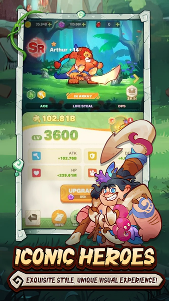 Ancestors:King of Gods - Gameplay image of android game