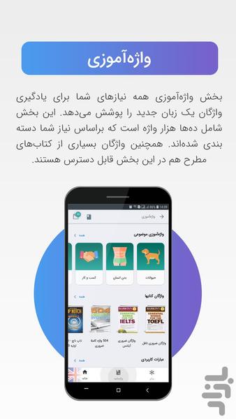 زبان بیاموز - Image screenshot of android app
