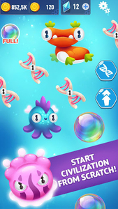 Alien Evolution Clicker: Speci - عکس بازی موبایلی اندروید