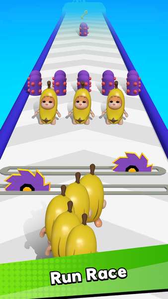 Epic Banana Run: Merge Master - عکس بازی موبایلی اندروید