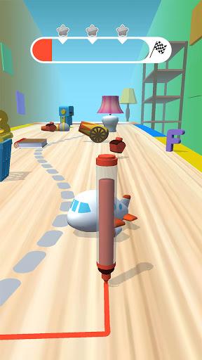 Pencil Boy Runner Rush 3D : New Pen Race game 2021 - Image screenshot of android app