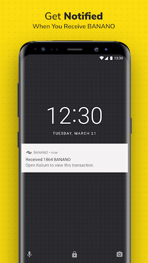 Kalium - BANANO Wallet - عکس برنامه موبایلی اندروید