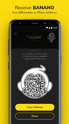 Kalium - BANANO Wallet - عکس برنامه موبایلی اندروید