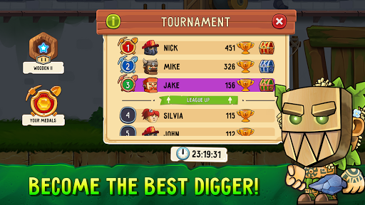 Dig out! Gold Mine Game - Gameplay image of android game