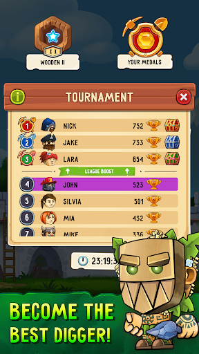 Dig out! Gold Mine Game - Gameplay image of android game