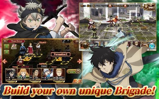 Black Clover Phantom Knights - Gameplay image of android game