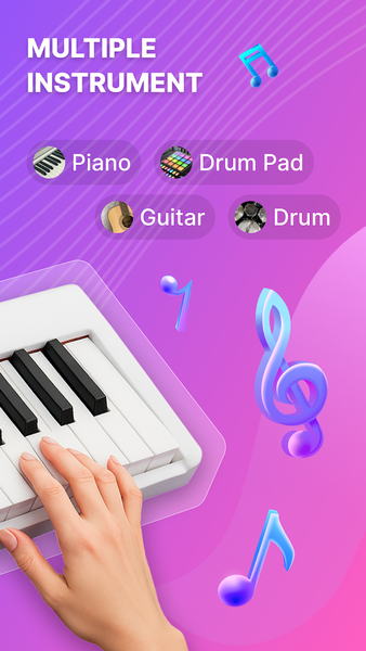BandBox: Piano & Instruments - عکس برنامه موبایلی اندروید