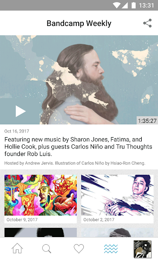 Bandcamp - عکس برنامه موبایلی اندروید