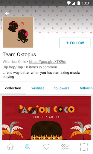 Bandcamp - عکس برنامه موبایلی اندروید