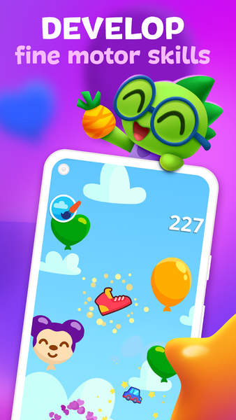 Balloon Pop: Little Kid Games - عکس بازی موبایلی اندروید