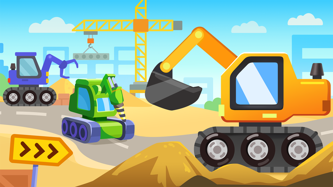 Car Games for Kids: Baby Game - Gameplay image of android game