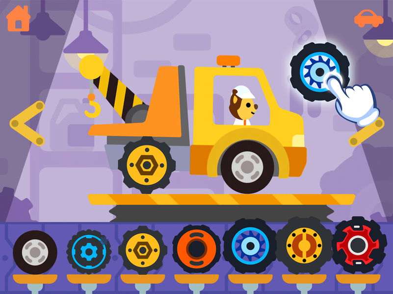 Car Games for Kids: Baby Game - Gameplay image of android game