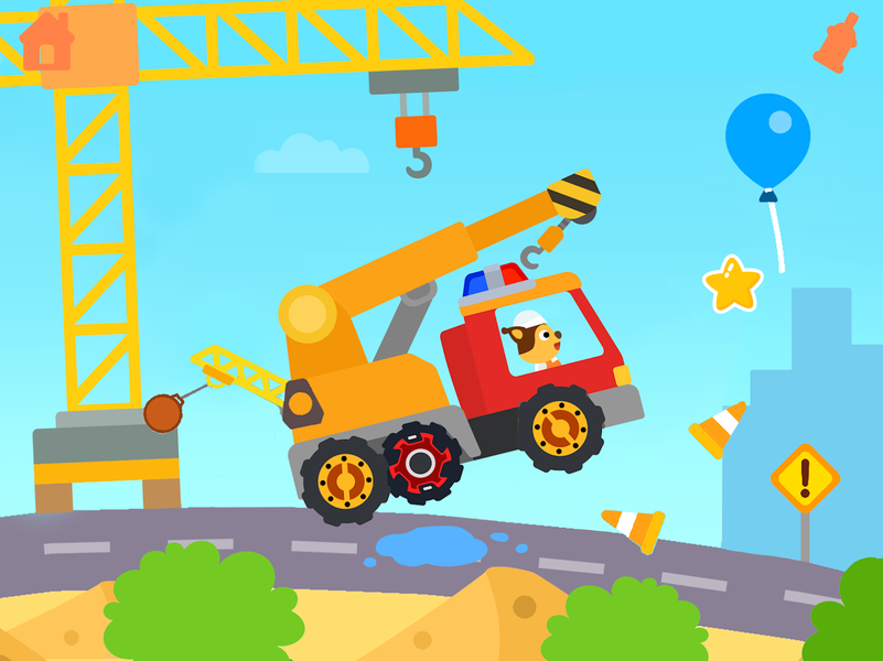 Car Games for Kids: Baby Game - Gameplay image of android game