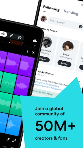 BandLab – Music Studio & Social Network - عکس برنامه موبایلی اندروید