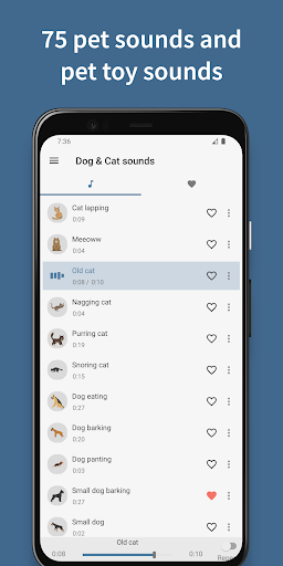 Cat & Dog Sounds – Pet sounds - Image screenshot of android app