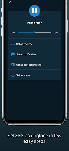 Sound effects - Image screenshot of android app